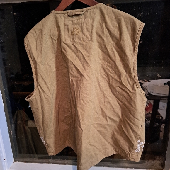 BDG Embroidered Green Vest Urban Outfitters - Picture 11 of 14